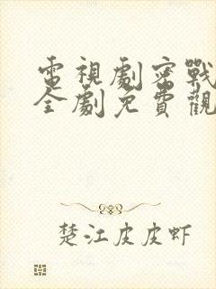 电视剧密战无声全剧免费观看