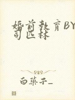 婚前教育BY阿司匹林封面