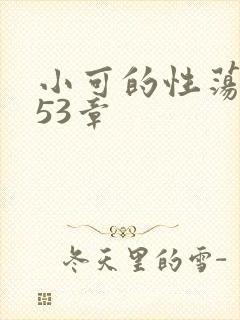 小可的性荡生活53章封面