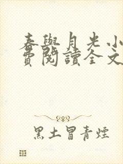 春与月光小说免费阅读全文封面