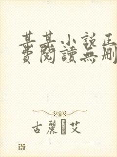 某某小说正版免费阅读无删减