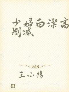 少妇白洁高义无删减