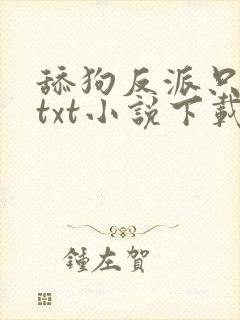 舔狗反派只想苟txt小说下载