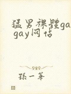 猛男裸体gay gay网站封面