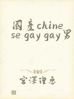 国产chinese gay gay男男封面