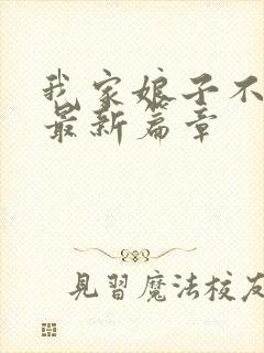 我家娘子不对劲最新篇章封面