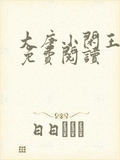 大唐小闲王李慎免费阅读