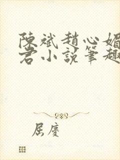 陈斌赵心媚高婉君小说笔趣阁