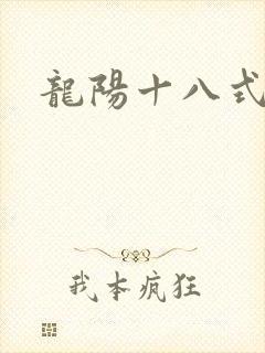 龙阳十八式封面