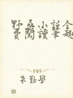 野桑小说全文免费阅读笔趣阁