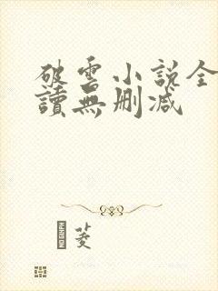 破云小说全文阅读无删减