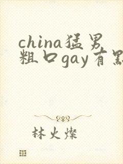 china猛男粗口gay有点粗