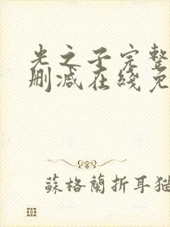 光之子完整版未删减在线免费观看