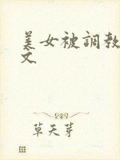 美女被调教高h文封面