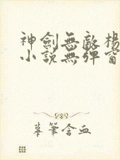 神剑无敌杨小天小说无弹窗