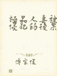 极品人妻被黑人侵犯的后果