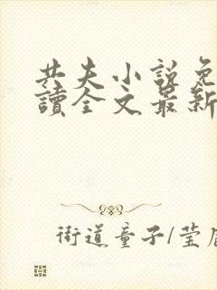 共夫小说免费阅读全文最新章节