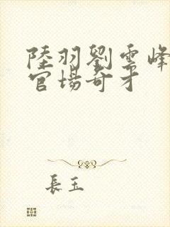 陆羽刘云峰小说官场奇才