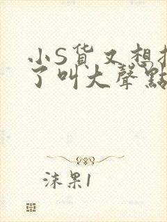 小S货又想挨C了叫大声点小