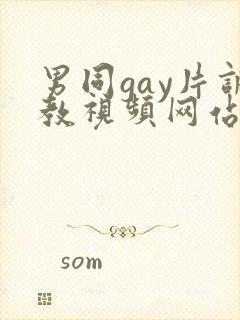 男同gay片调教视频网站