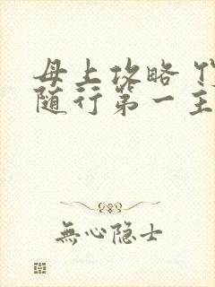 母上攻略 竹影随行第一主板