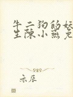 牛二狗的妖孽人生陈小燕免费阅读