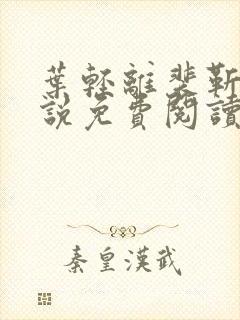 叶轻离裴靳墨小说免费阅读无弹窗