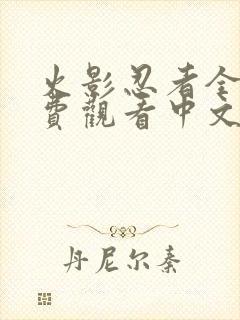 火影忍者全集免费观看中文