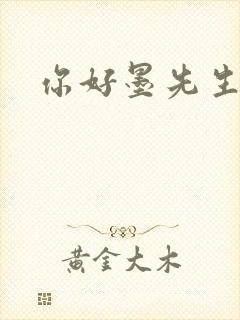 你好墨先生