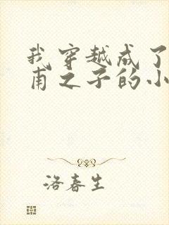 我穿越成了李公甫之子的小说封面