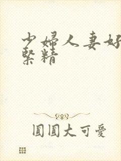 少妇人妻好深好紧精