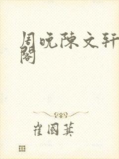 周晚陈文轩笔趣阁
