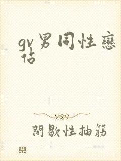 gv男同性恋网站封面