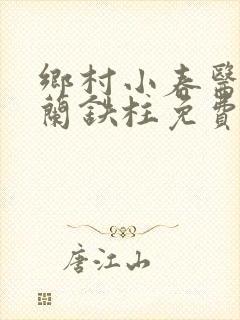 乡村小春医王淑兰铁柱免费阅读全文