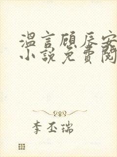 温言顾辰安正版小说免费阅读