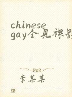chinesegay全见裸体
