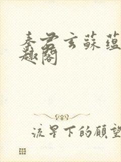 秦君玄苏蕴婉笔趣阁