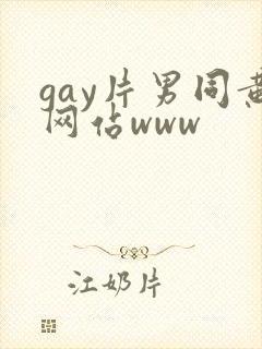 gay片男同黄网站www封面