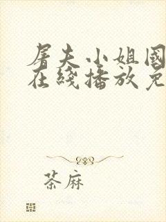 屠夫小姐国语版在线播放免费观看