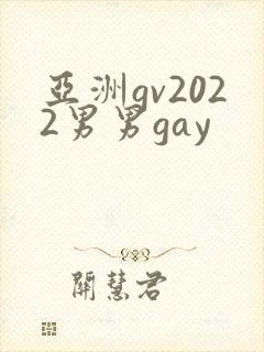 亚洲gv2022男男gay