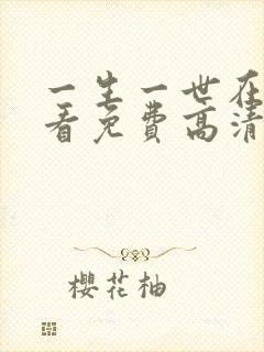 一生一世在线观看免费高清完整版封面