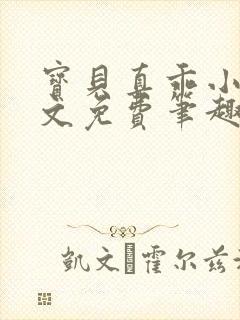 宝贝真乖小说全文免费笔趣阁