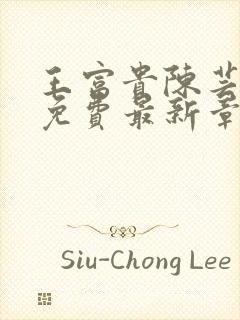 王富贵陈芸全文免费最新章节更新