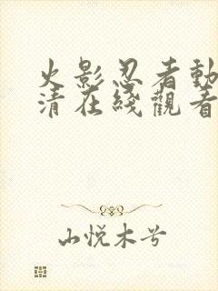 火影忍者动漫高清在线观看