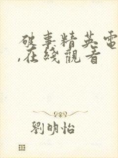 破事精英电视剧,在线观看