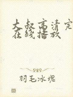 大叔高清完整版在线播放封面