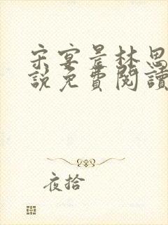 宋宴晨林思微小说免费阅读最新章节