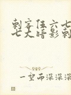 刺客伍六七中的七大暗影刺客封面