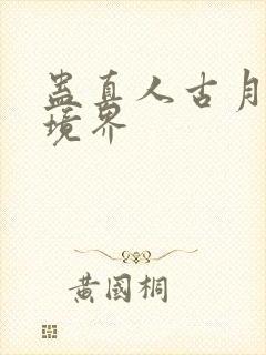 蛊真人古月方源境界