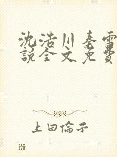 沈浩川秦雪菲小说全文免费笔趣阁